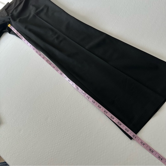 The Limited Cassidy Black Wide Leg Mid Rise Dress Pants Sz 2 Short - Picture 14 of 16